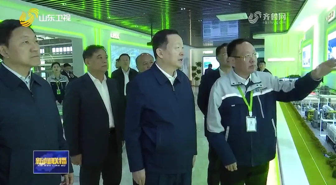 山東省省長(cháng)周乃翔視察奧揚綠能，調研新質(zhì)生產(chǎn)力發(fā)展工作